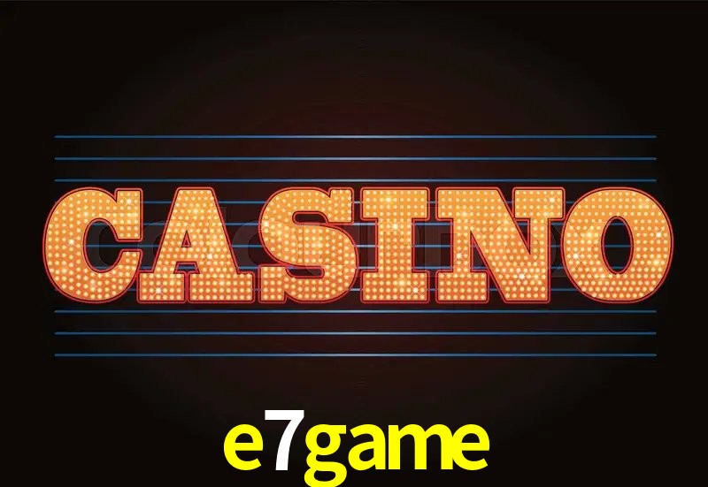 Bônus de Boas-vindas e7game